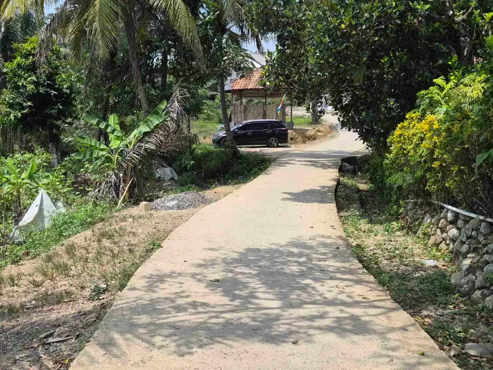 di jual cepat tanah pinggir kali