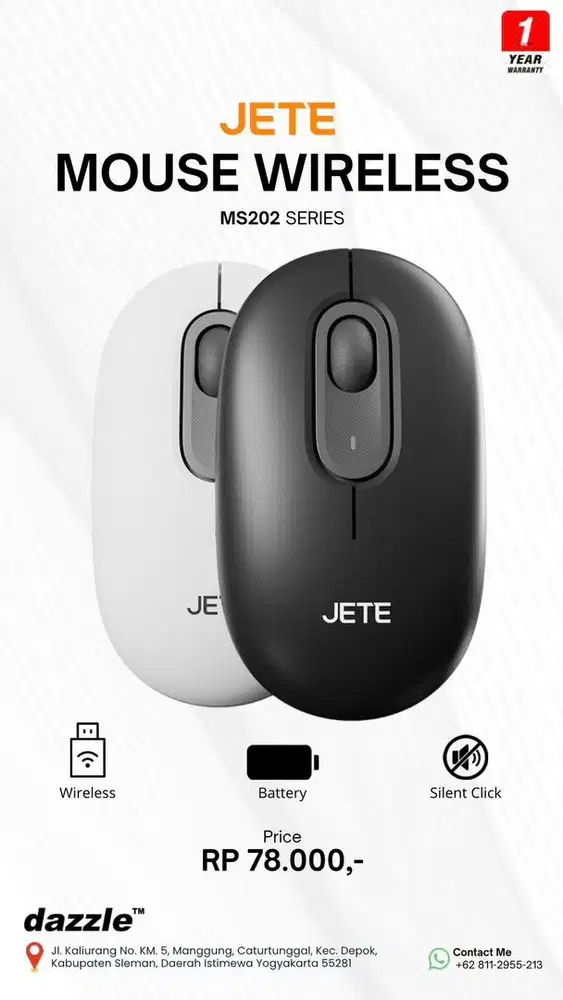 Jete MS202 Wireless