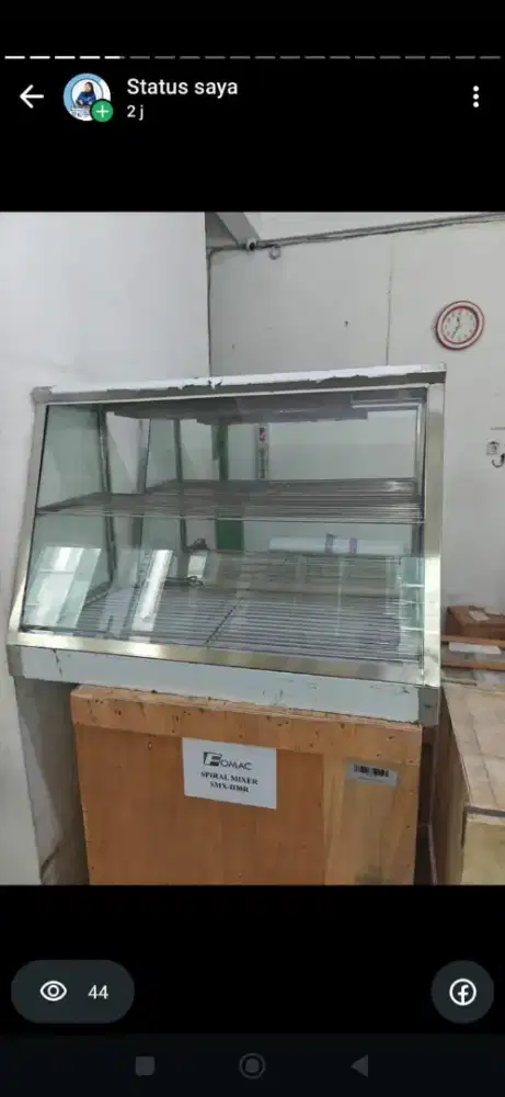 DIJUAL FOOD WARMER FRIED CHICKEN FULL STAINLESS