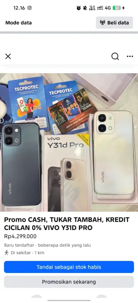 promo cash, tukar tambah, kredit cicilan 0%