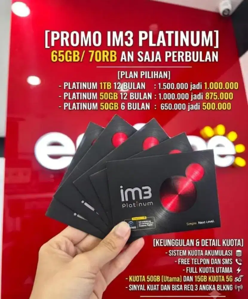 promo kuota indosat IM3 PLATINUM
