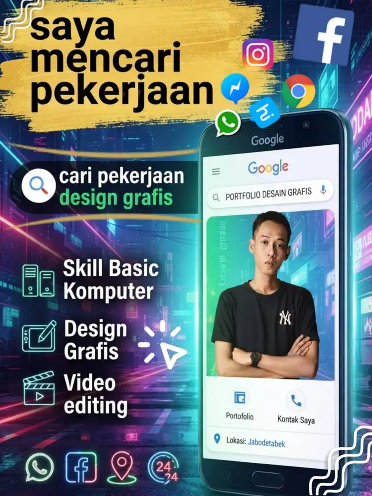 Saya pengangguran sedang mencari pekerjaan