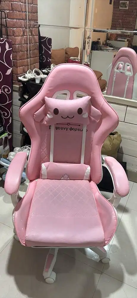 Kursi Gaming Pink