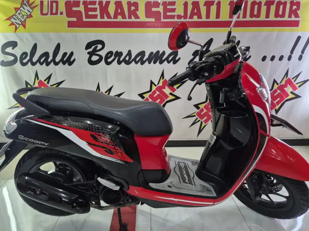 Scoopy Sporty siap pakai