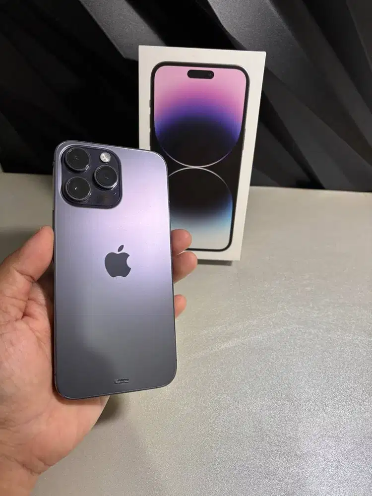 iPhone 14 Pro Max 128GB iBox Mulus Like New Resmi Lengkap
