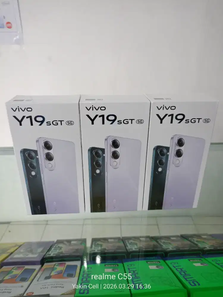 Vivo Y19S GT 5G 8/256 GB NFC Dimensity 6300 5G Garansi Resmi