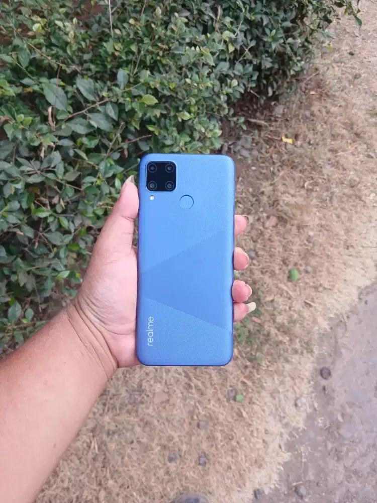 Di Jual Hp Realme C15 Kondisi Siap Pakai. Ram 4/64 Gb.