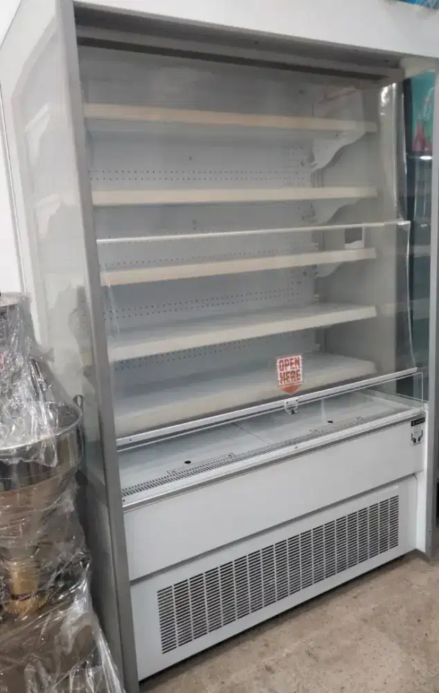 DIJUAL OPEN CHILLER SANDEN KONDISI BAGUS