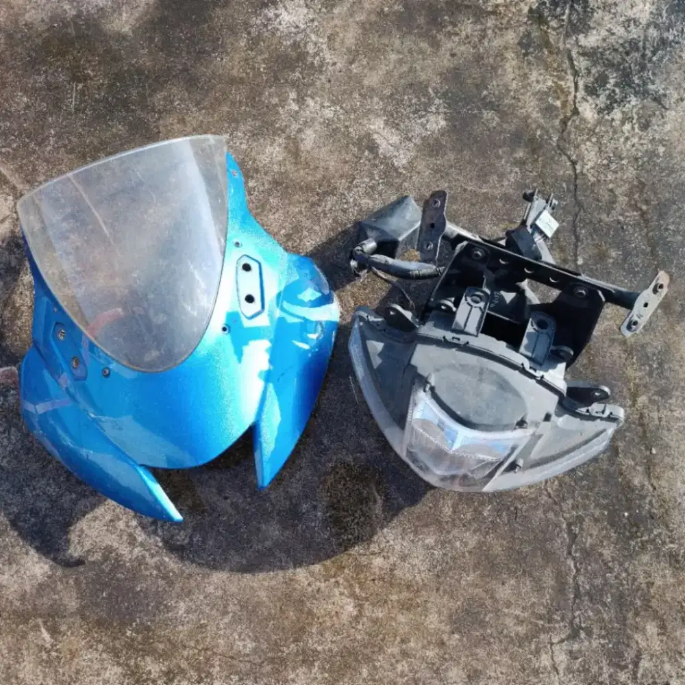 Headlamp plus kedok gsx original copotan