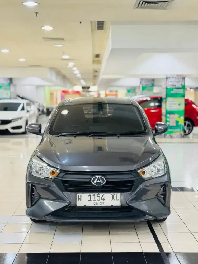 Daihatsu Ayla X 1.0 Facelift 2023 Abu-abu Manual / MT ISTIMEWA BOSS !!