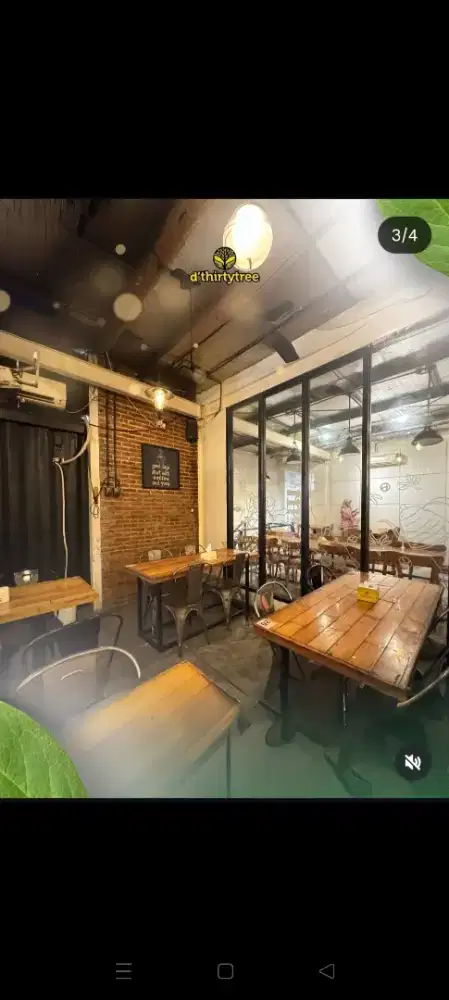 DISEWAKAN RUKO MANYAR EX CAFE