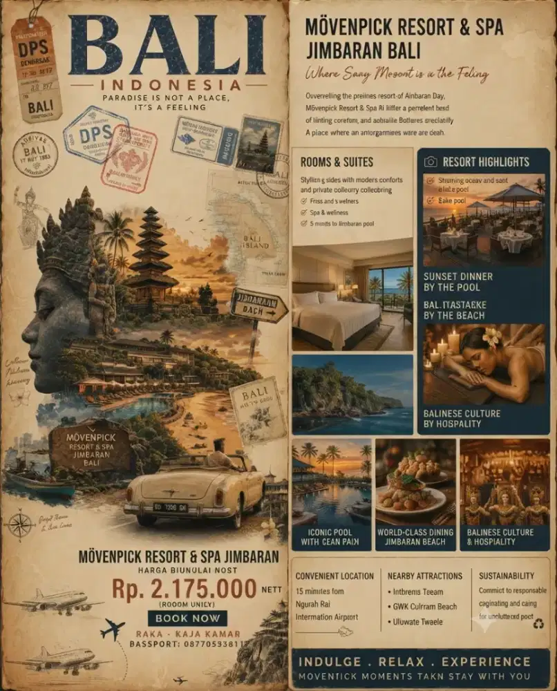 Voucher Hotel Movenpick Jimbaran