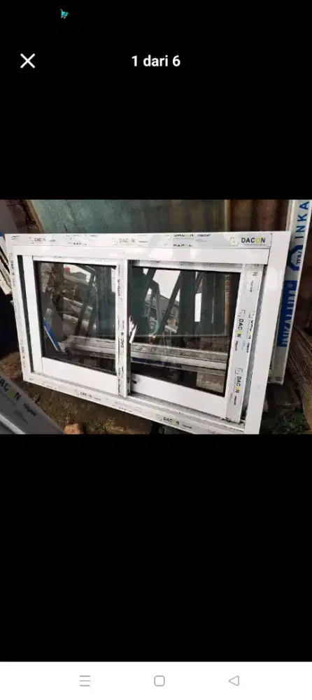 Jual berbagai macam kusen pintu jendela aluminium
