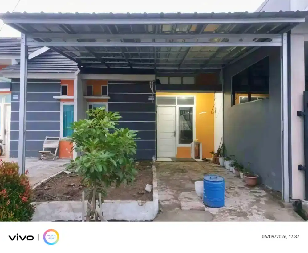 Pasang kanopi baja ringan
