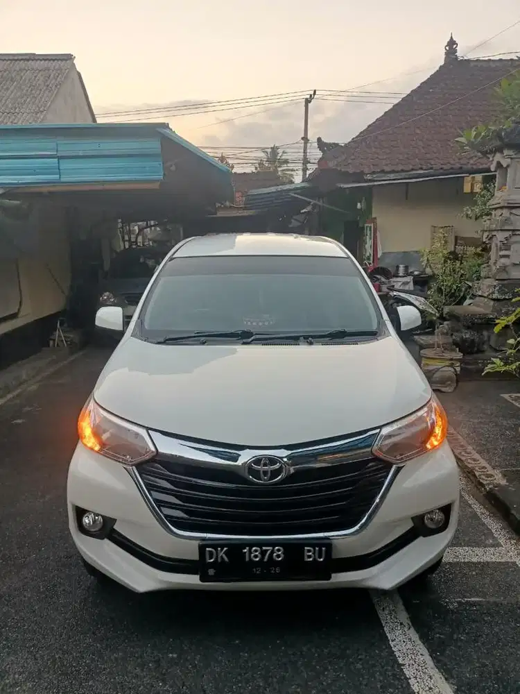 Avanza Veloz Type E 2017 Putih Manual 1.3 Asli Bali Plat Denpasar