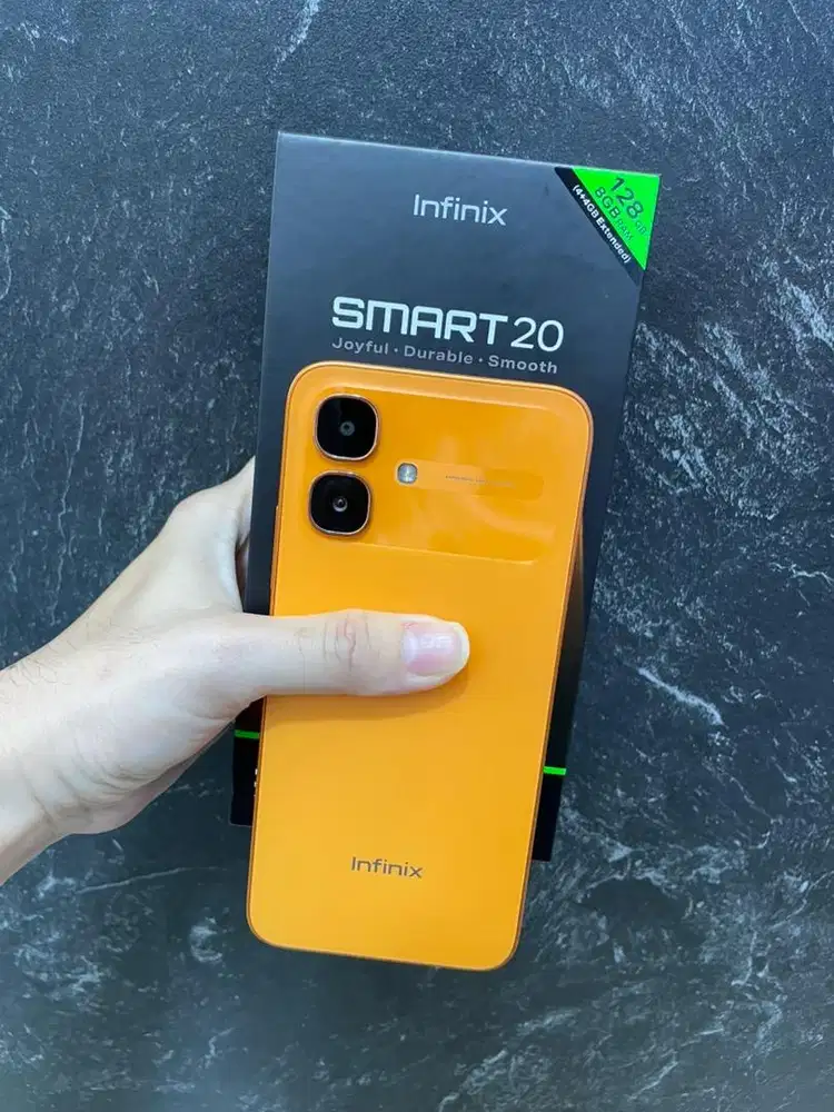 Infinix Smart 20 4/128 Second Like New Masih Garansi Panjang