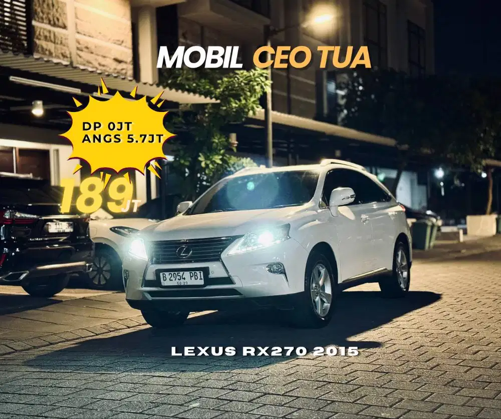 [DP 0] LEXUS RX270 2015 bisa TT RX200t RX300 TOYOTA HARRIER 2013