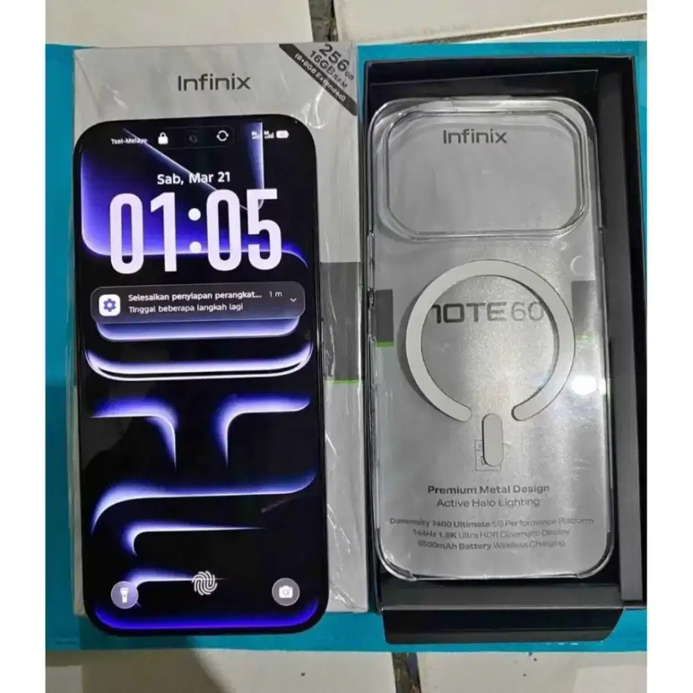 INFINIX NOTE 60 8+8/256 GB (LIKE NEW)