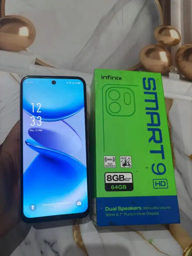 INFINIX SMART 9 HD RAM 4+4/64GB FULLSET