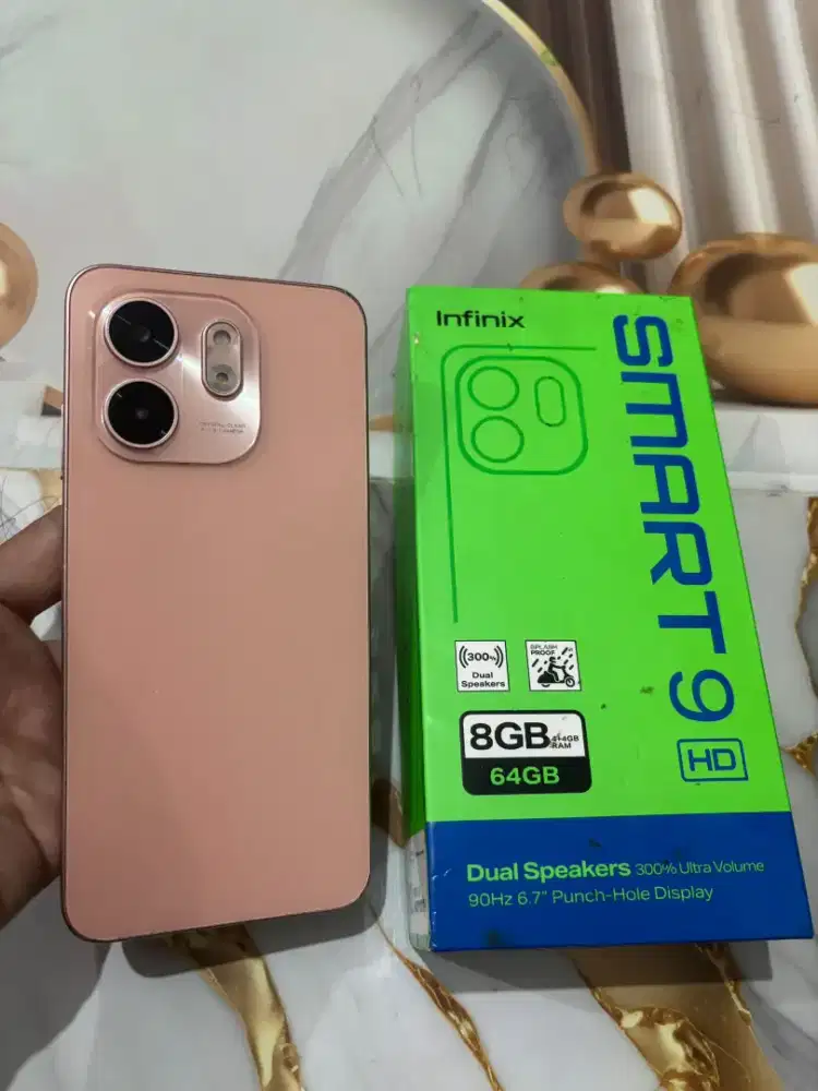 INFINIX SMART 9 HD RAM 4+4/64GB FULLSET