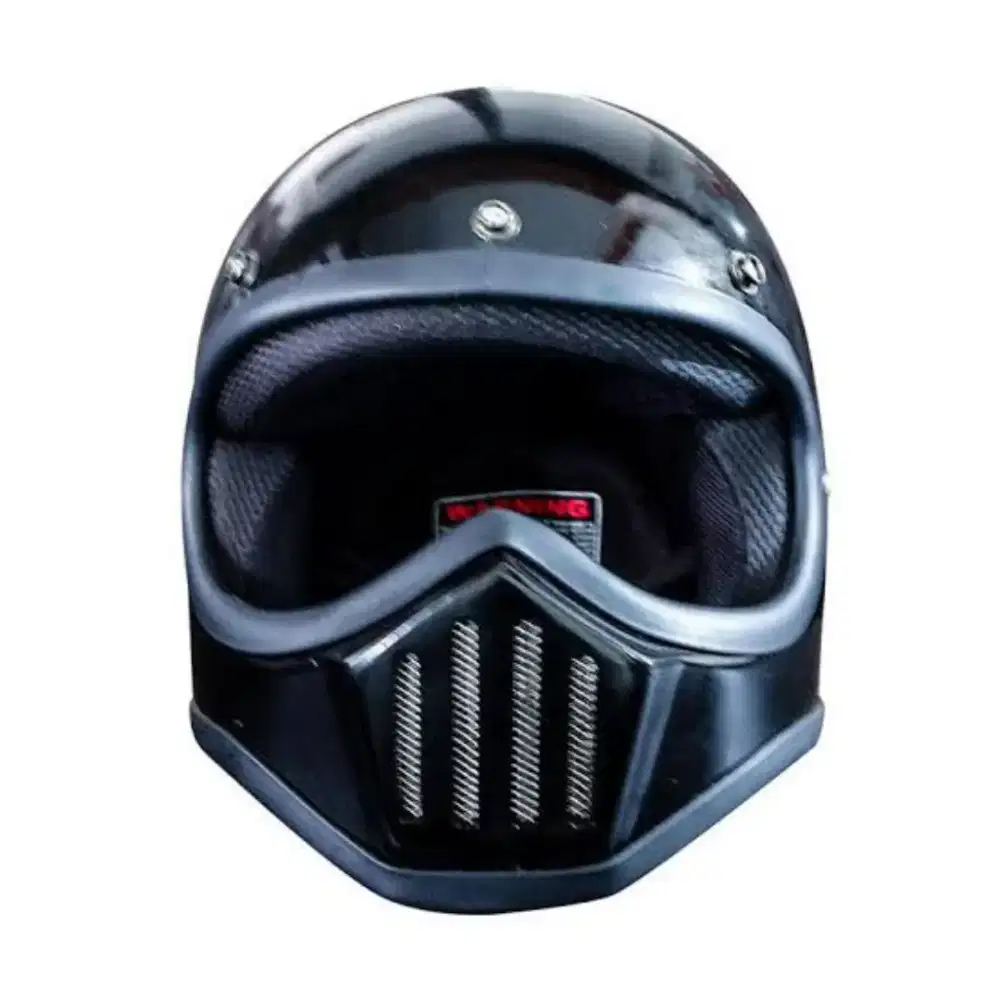 Jual Cepat Helm Full Face Cakil Retro Hitam