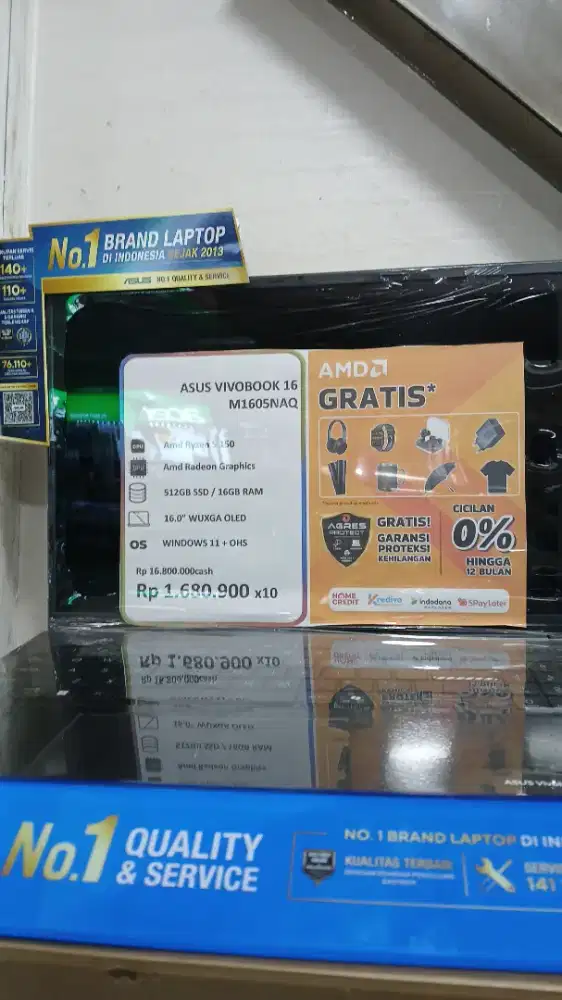 Laptop Asus Vivobook 16 Promo Cicilan Pakai Homecredit