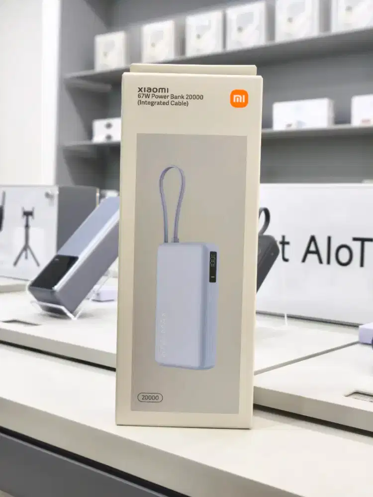 XIAOMI POWERBANK 67W 20K MAH 100% ORI