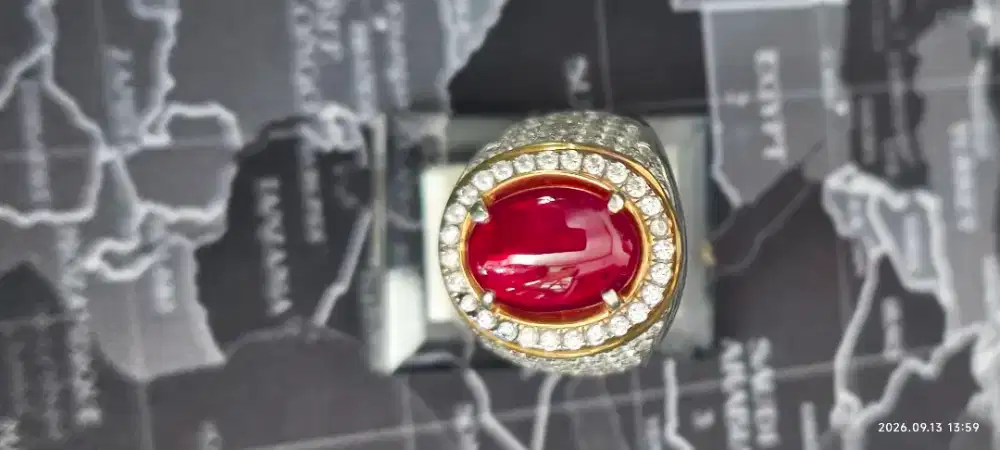 Natural Ruby pigeon blood