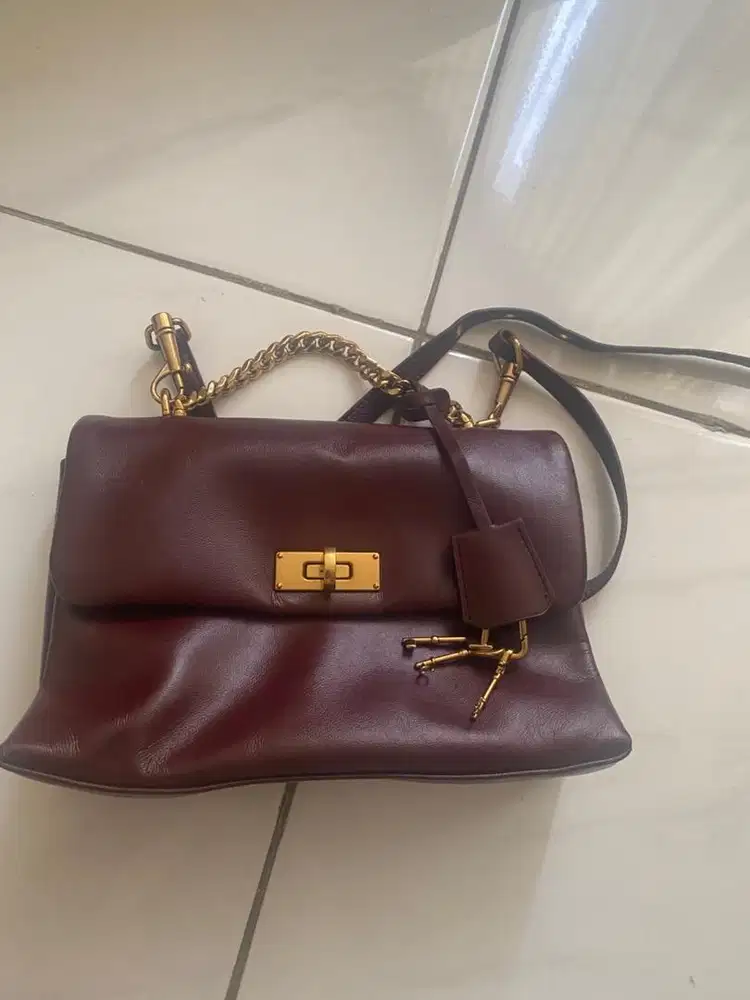 Charles & Keith handBag - Mulberry Plum