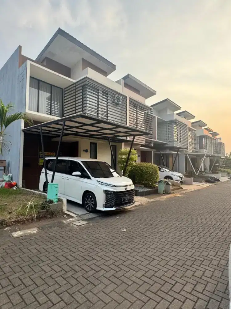 Disewakan/dijual rumah dg furnish dalam cluster