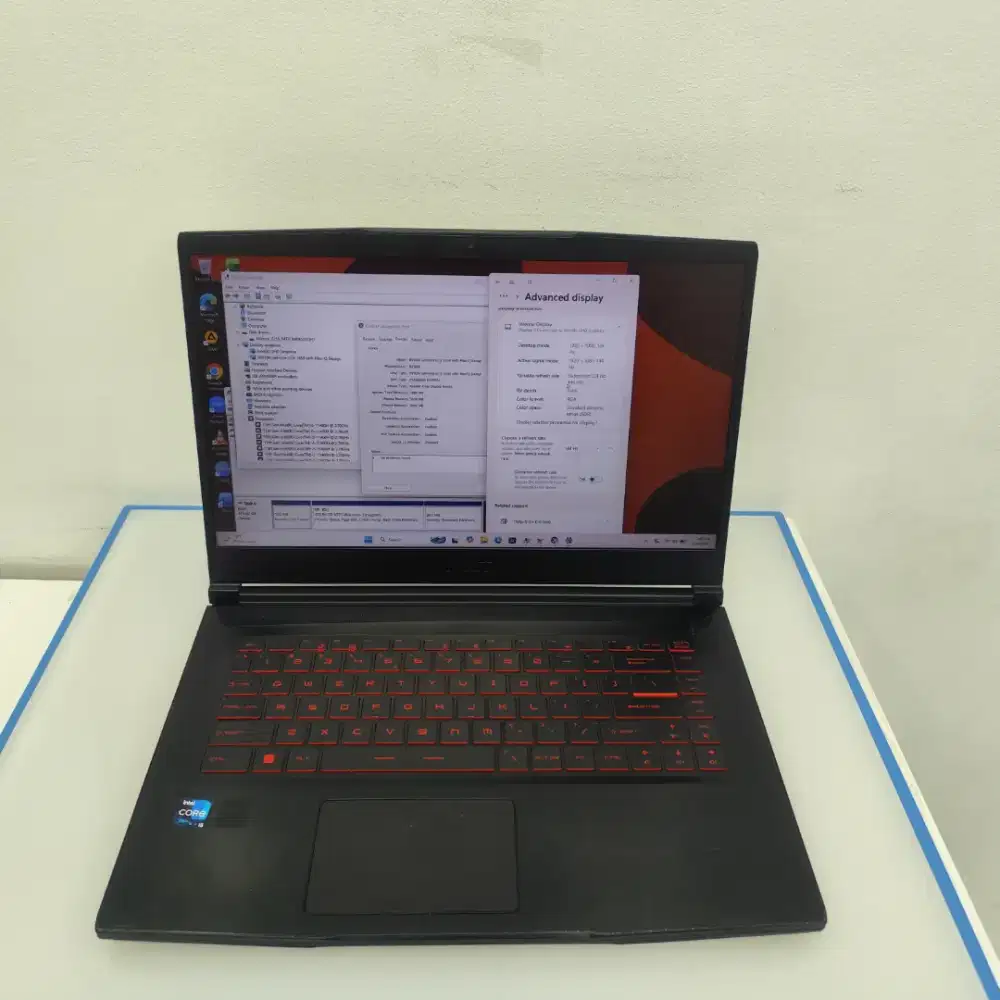 MSI Gf63 Thin 11sc Core i5-11400h Ram 8gb Ssd 512gb Gtx 1650 4gb Fhd