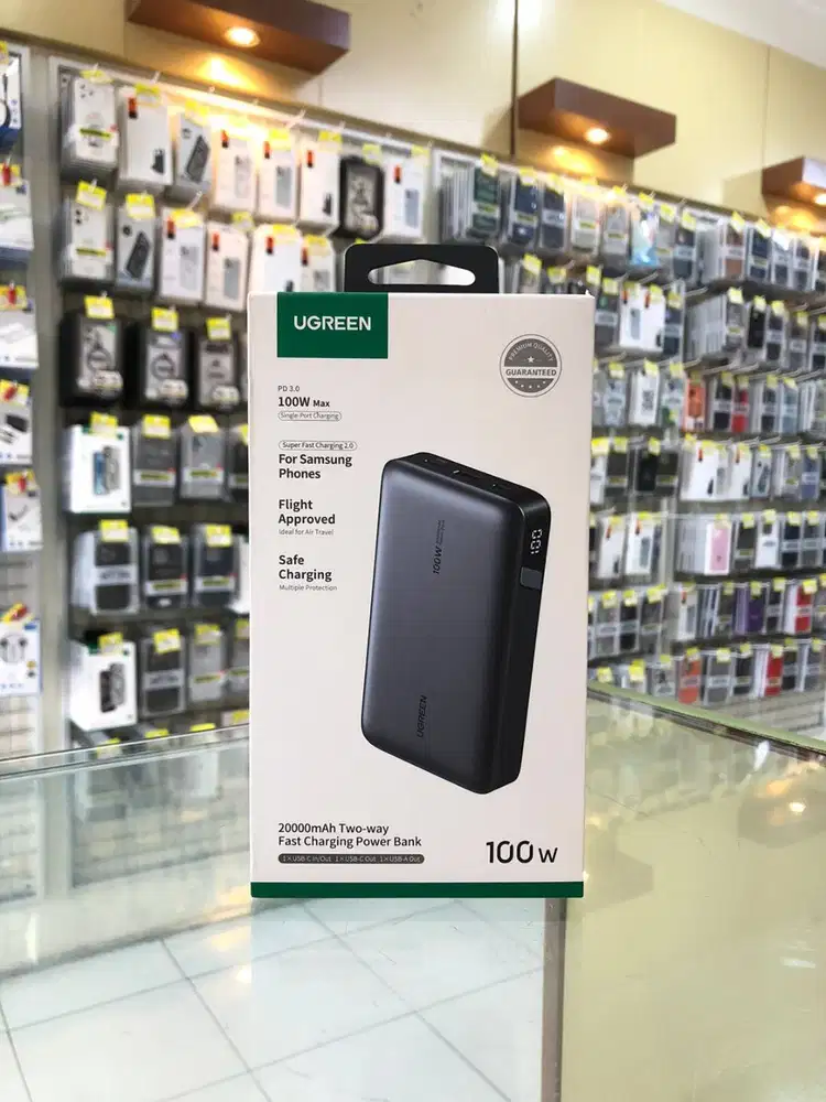 UGREEN Two-way Fast Charging Power Bank 100W 20000mAh - 25188