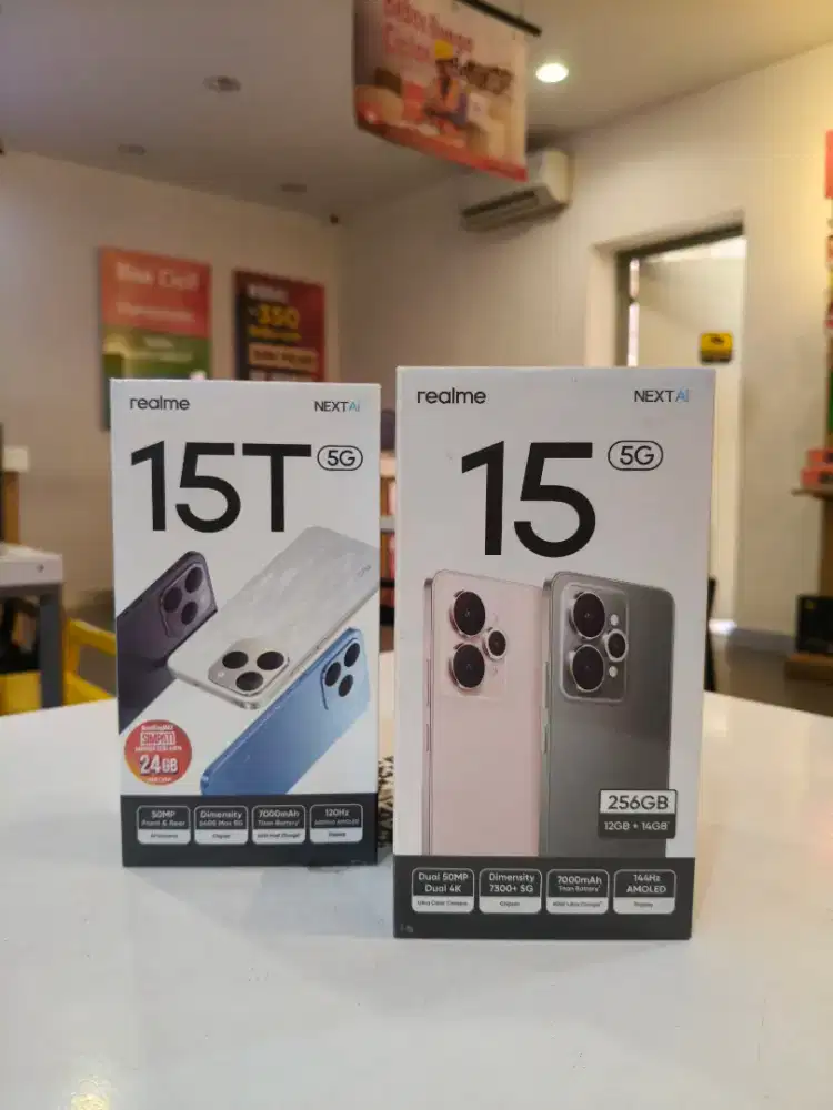 Jual stok terakhir Realme 15 Series