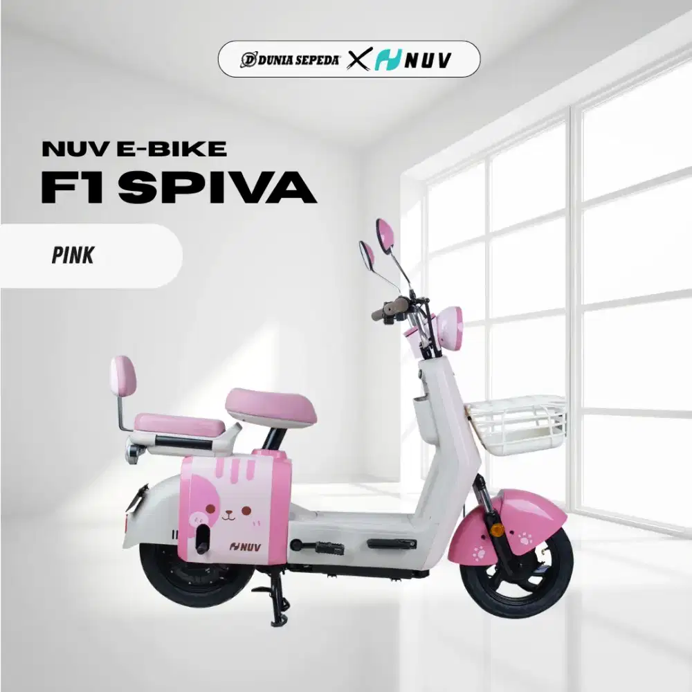 Jual Sepeda Listrik Murah Nuv Spiva 4jutaan Bisa Kredit Free Helm