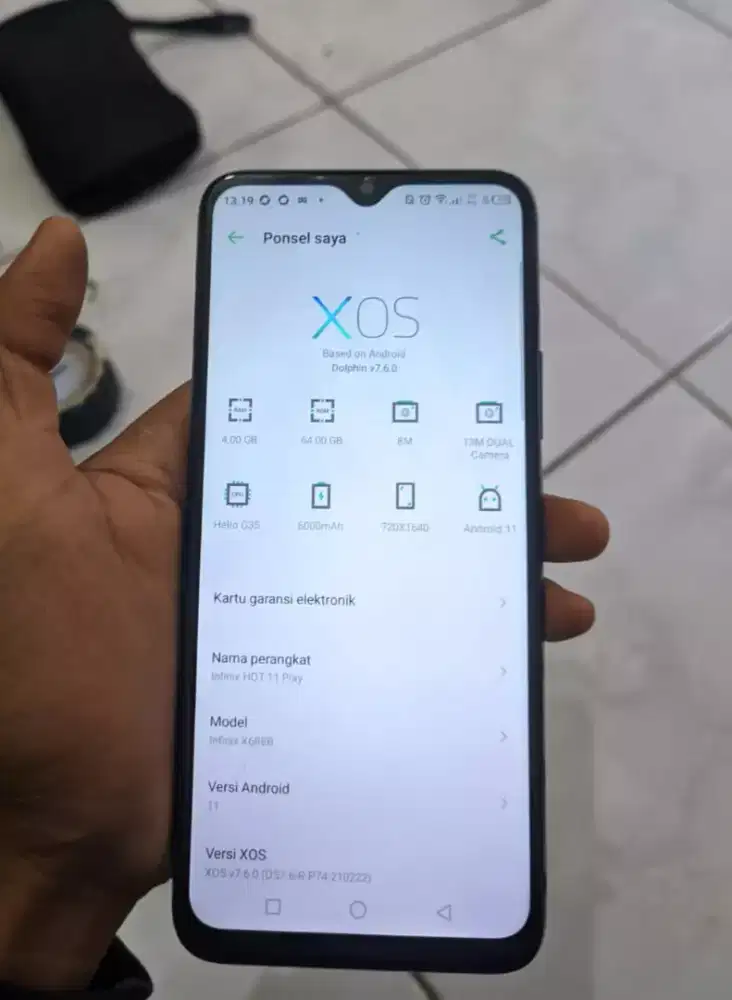 INFINIX HOT 11 PLAY 4/64