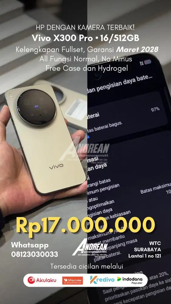Second Vivo X300 Pro 512gb