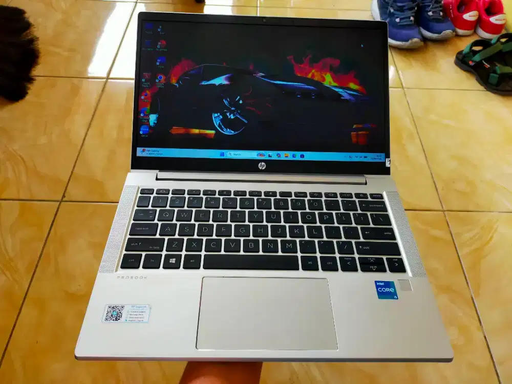 Dijual laptop HP ProBook Intel i5 gen 11 ram 16GB DDR4 SSD 256GB Fingr