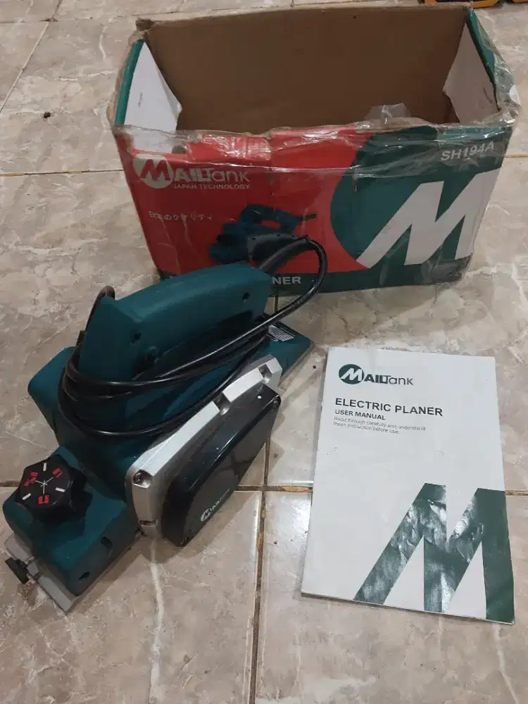 mail tank electric planer, mesin serut kayu
