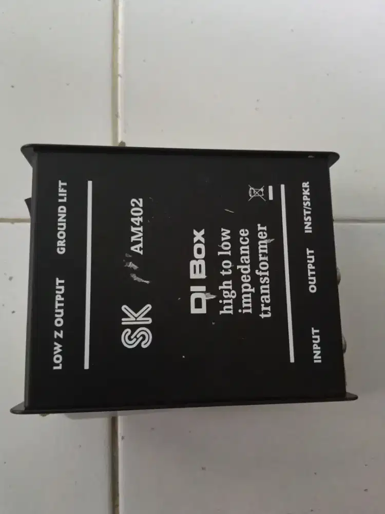 DI buat bass&gitar aktif