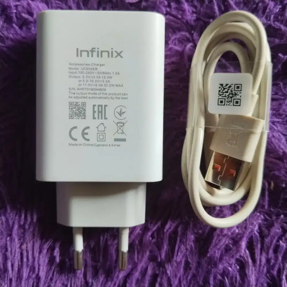 CHARGER ORIGINAL INFINIX 33 WATT