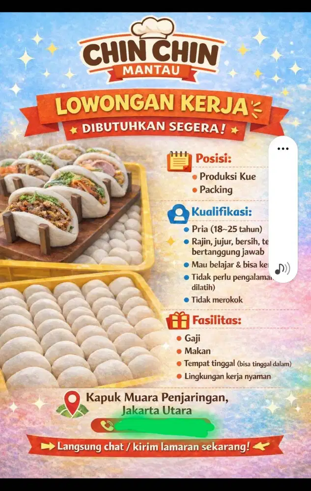 Di butuhkan cepat
