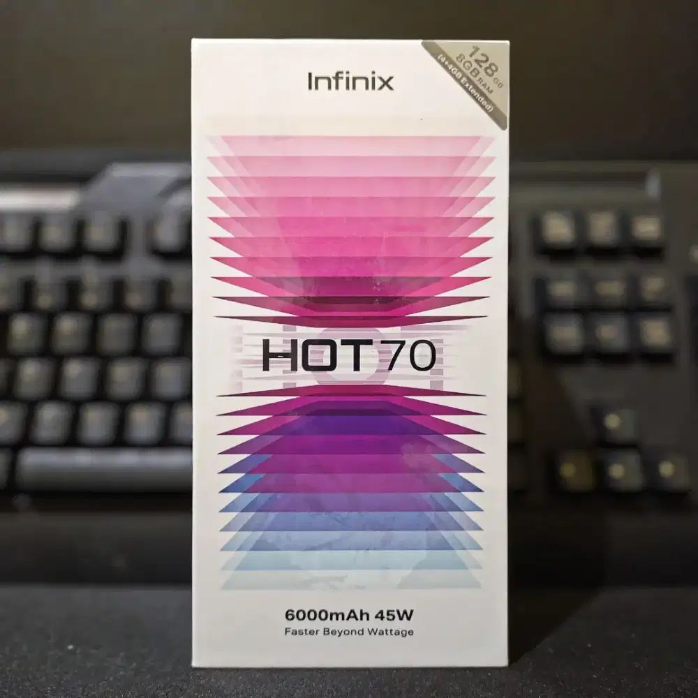 Infinix Hot 70 8/128 GB Segel Garansi Resmi