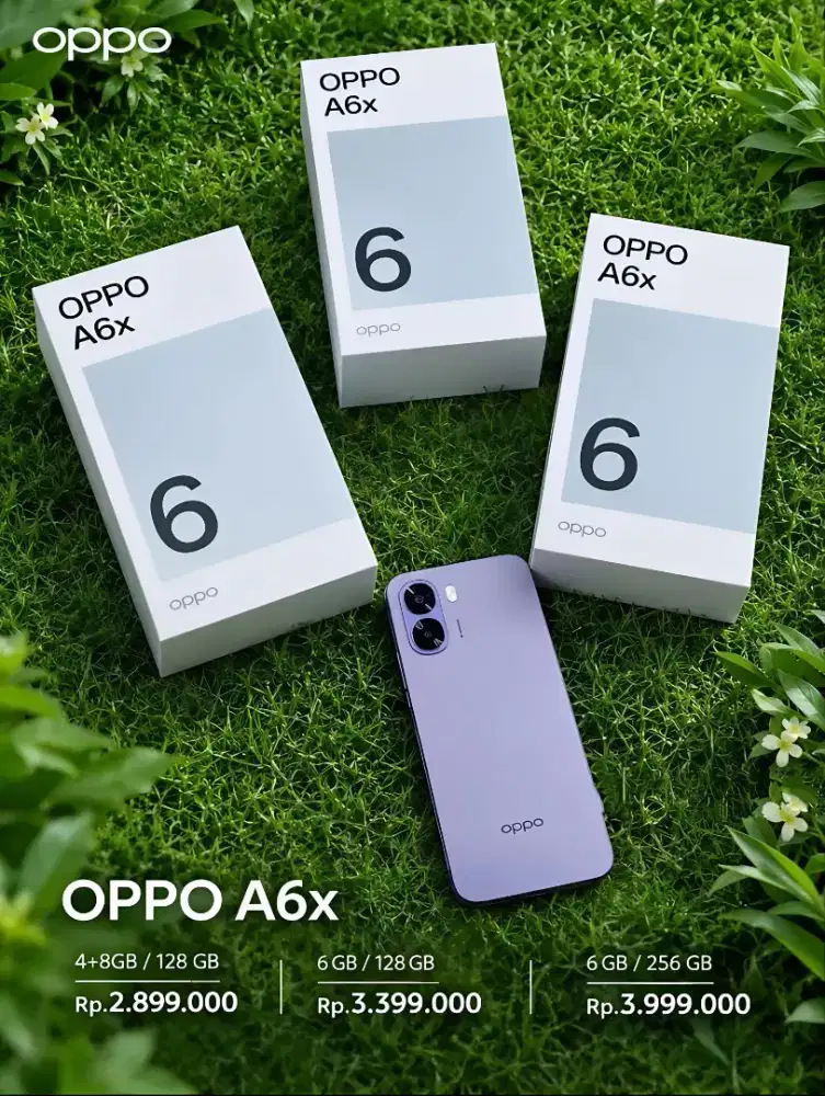 Promo Oppo A6X bisa Kredit & Tuker tambah