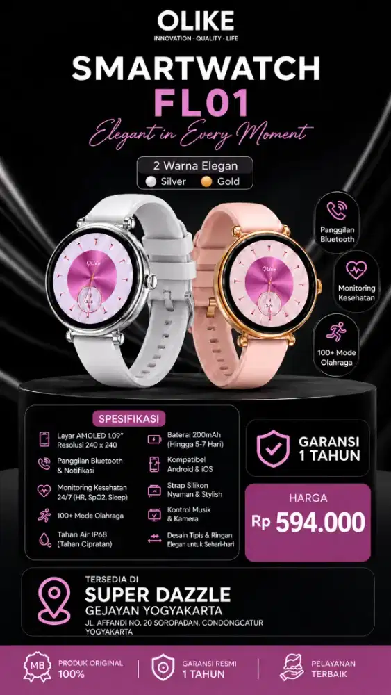 Smartwatch Olike FL01