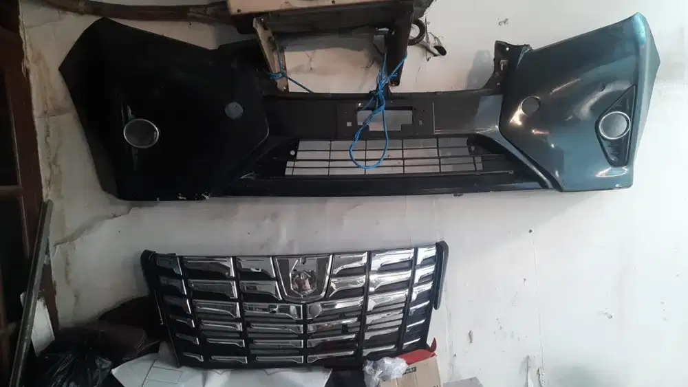 Bemper Grill Alphard Transformer