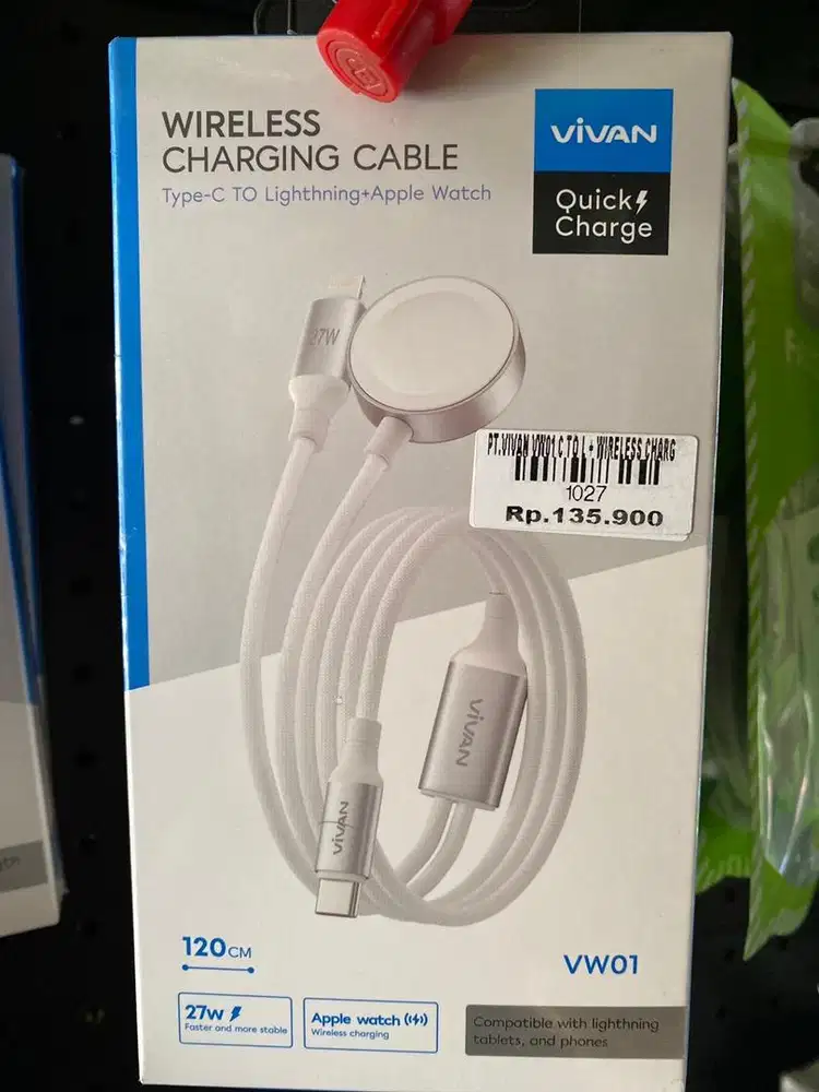 VIVAN VW01 C TO L + WIRELESA CHARGER