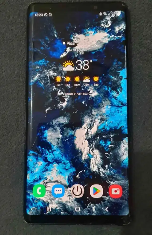 Forsale samsung note 9 ram 6 ex sein resmi