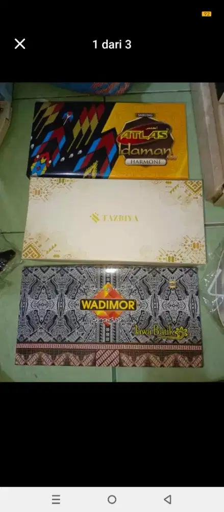 Sarung Premium dijual 1 paket