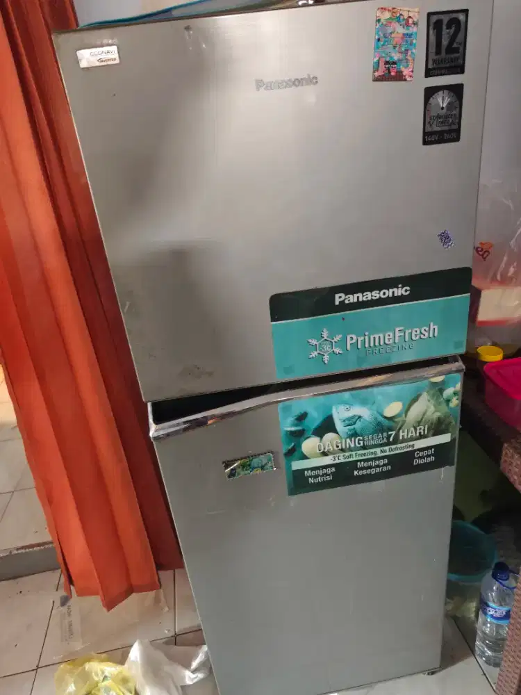 Kulkas 2 Pintu Panasonic 230 Liter Inverter Hemat Listrik Nego Malang