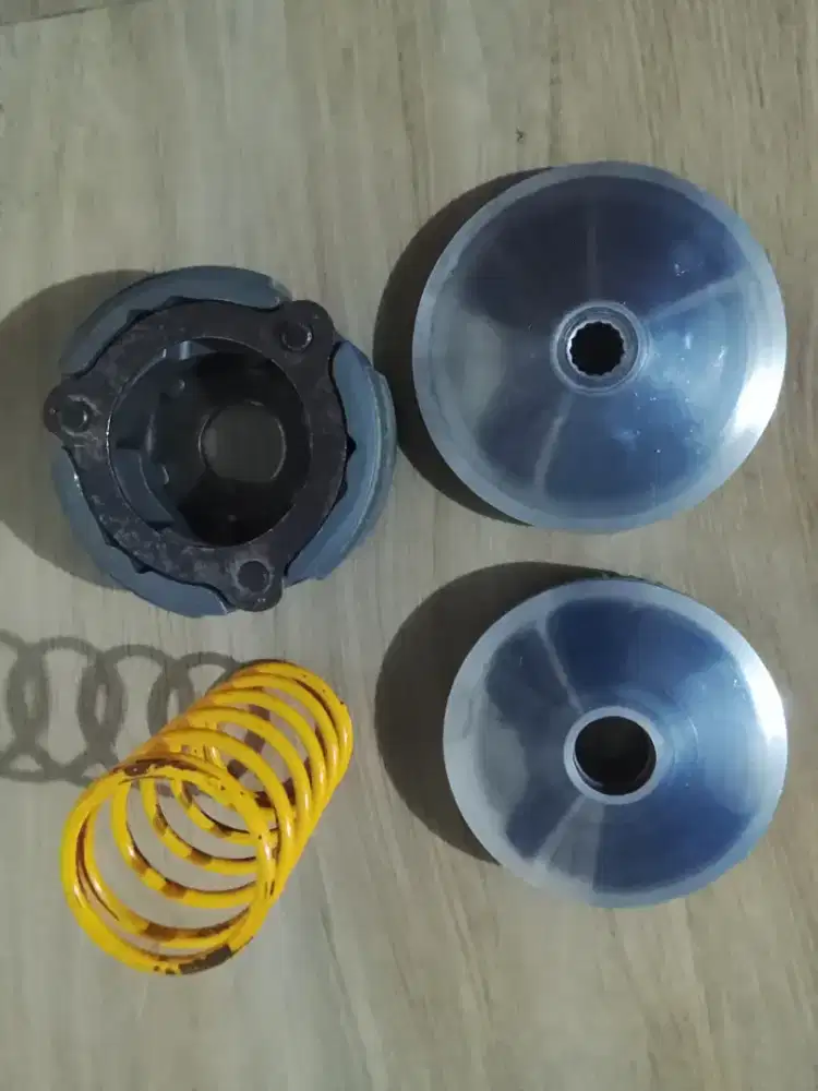 Paket copotan CVT Mio J / Puli depan, Kanvas, Per CVT